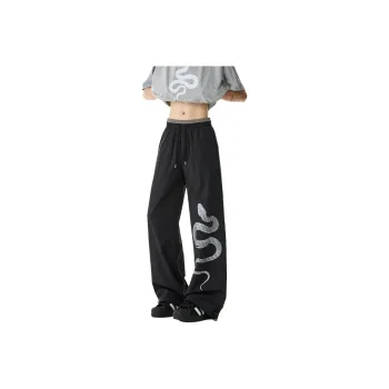 TELENT Casual Pants Unisex Black