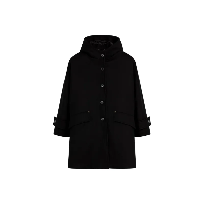 Mackintosh Humbie Hood Overcoat-0