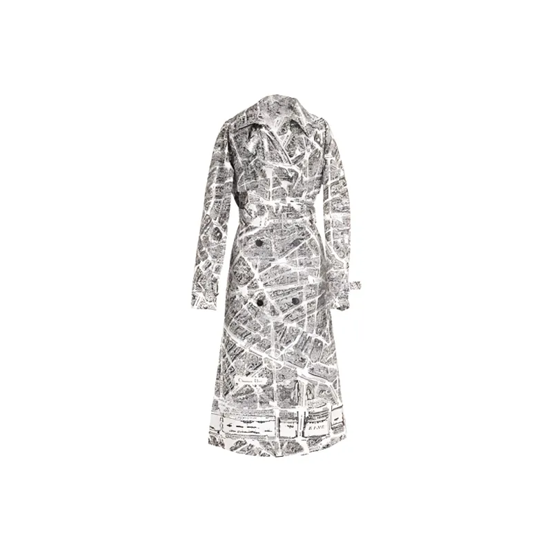 DIOR SS23 Trench Coat Women's Multicolor-0