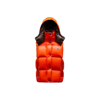 Moncler Luzule Series FW21 Vest Women's Orange