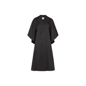 Bottega Veneta FW20 Cloak Women's Black