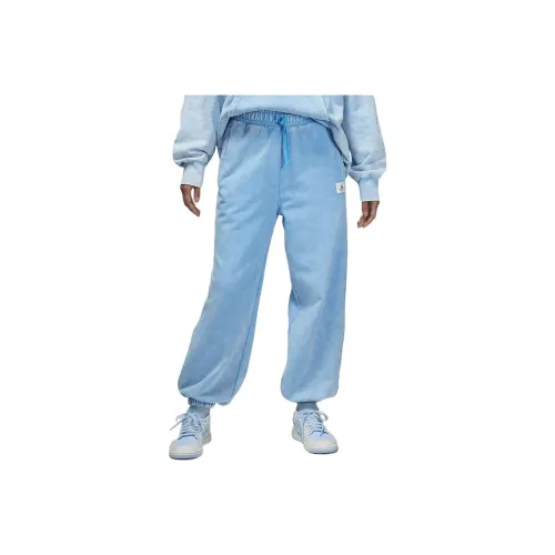 jordan 7.5us Flight Knitted Sports Pants Women's Dark Pink Blue