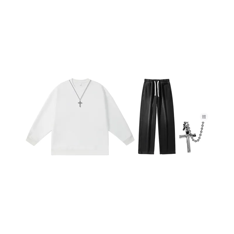 A.X.S.K x Lost N Forbidden Casual Sportswear Unisex-3