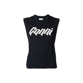 GANNI Rope Vest 'Sky Captain'