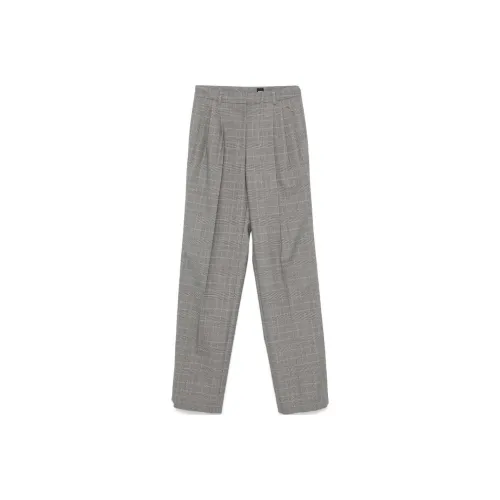 HUGO BOSS Prince Of Wales Tapered Leg Trousers