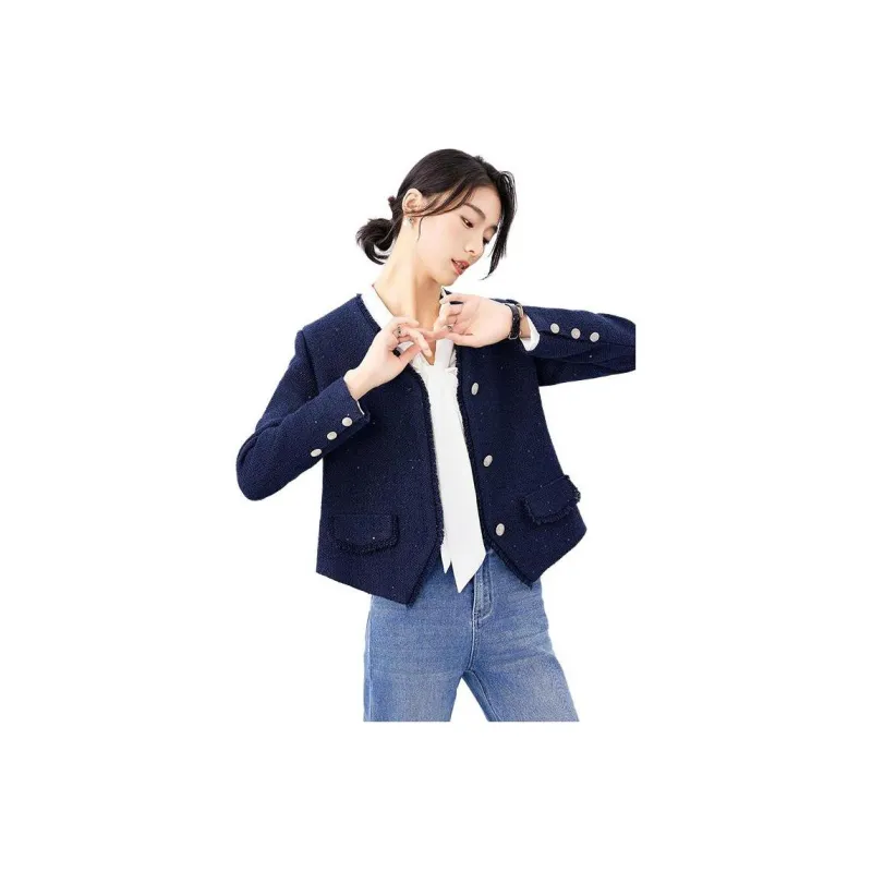 VIMLY Cropped Coats Women's-3