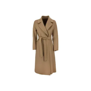 MaxMara Studio Belted Mid Length Coat