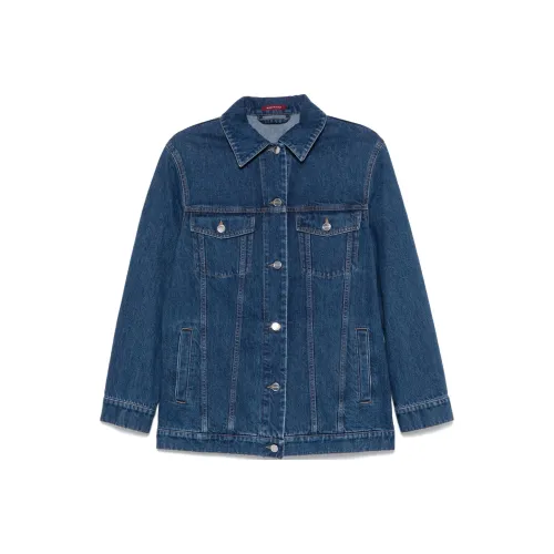 GUCCI Logo Printed Denim Jacket