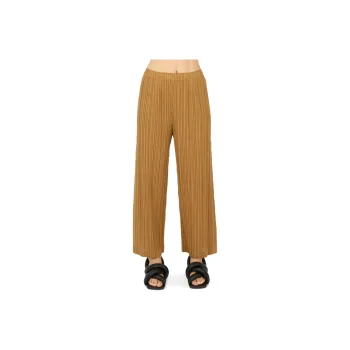 PLEATS PLEASE ISSEY MIYAKE Casual Pants Women's Light Brown