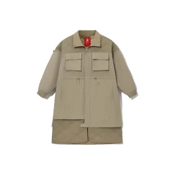 LiNing Puffer Jackets Women's Medium Khaki
