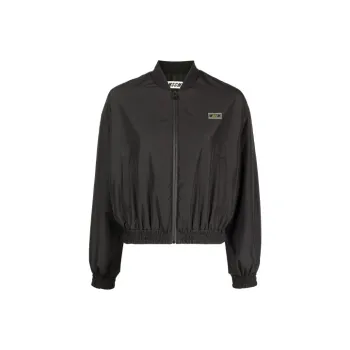 MSGM Cropped Coats Women's Black