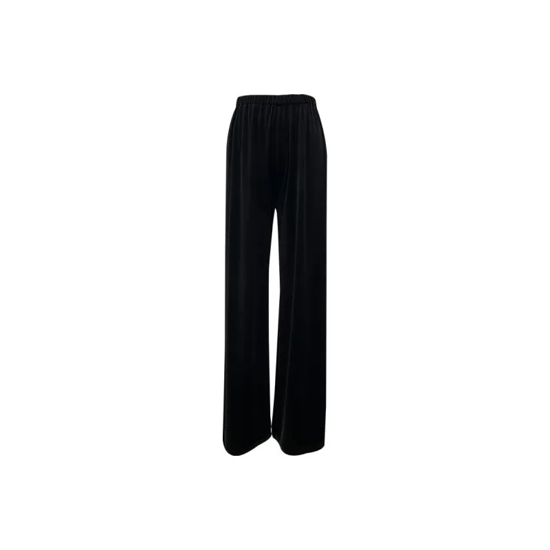 Lulupeach Casual Pants Women's Black-0