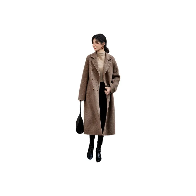 XWI Coat Women's Beautiful Coffee-0