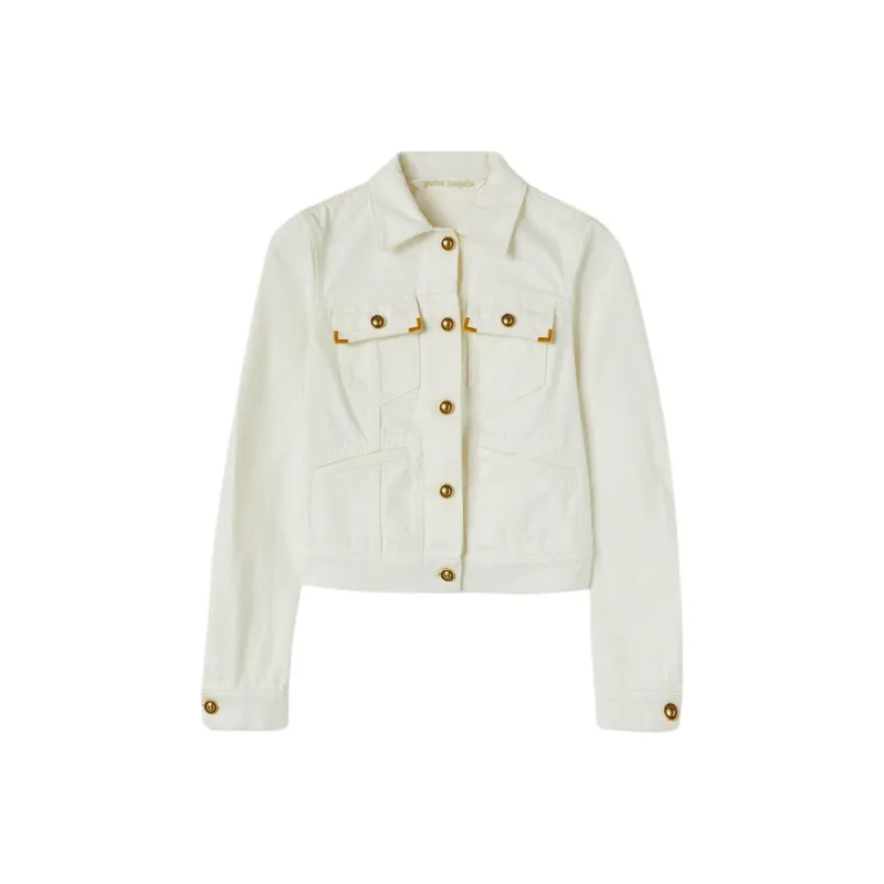 PALM ANGELS Buttoned Denim Jacket-0