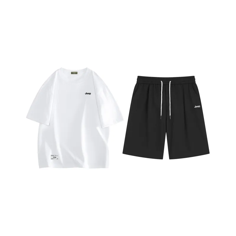 Jeep Casual Sportswear Unisex Two Piece Set-2
