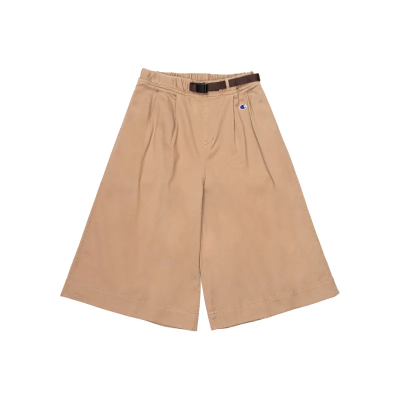 Champion Straight Moderate Sweatpants Japan Version Women's Khaki-0