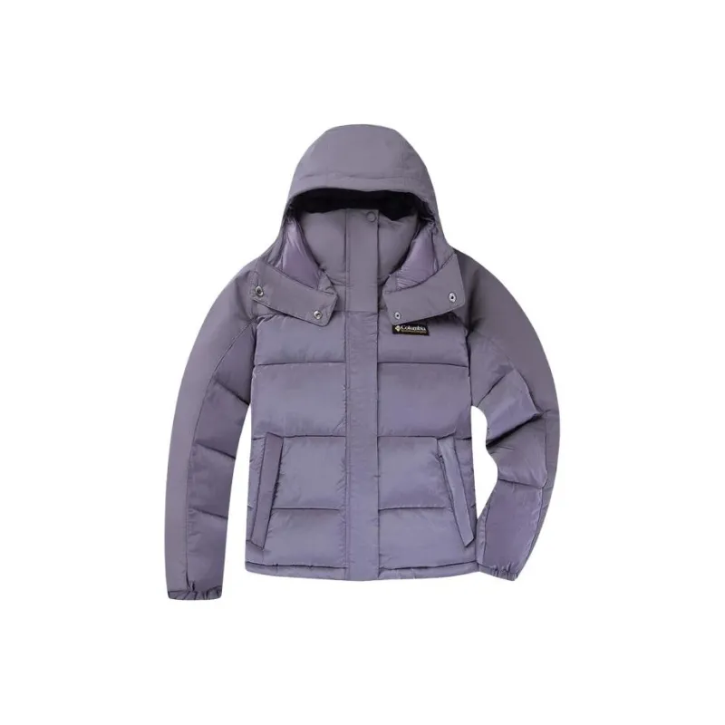 Columbia Vintage Collection ICON Puffer Jacket Women's Purple-0