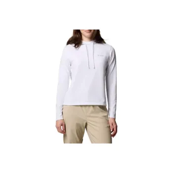 Columbia Sun Trek Hoodie Omni-Shade™ Sweatshirt Women's White