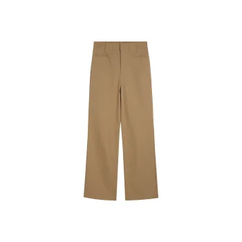 AMAZING SONG Casual Pants Women's Khaki Brown