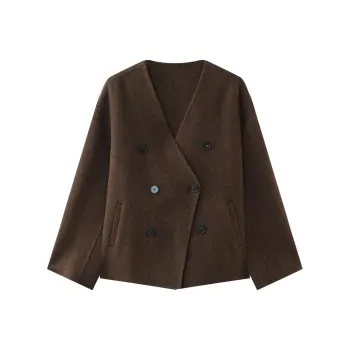 THE SEA LIFE Coat Women's Dark Butterfly Brown