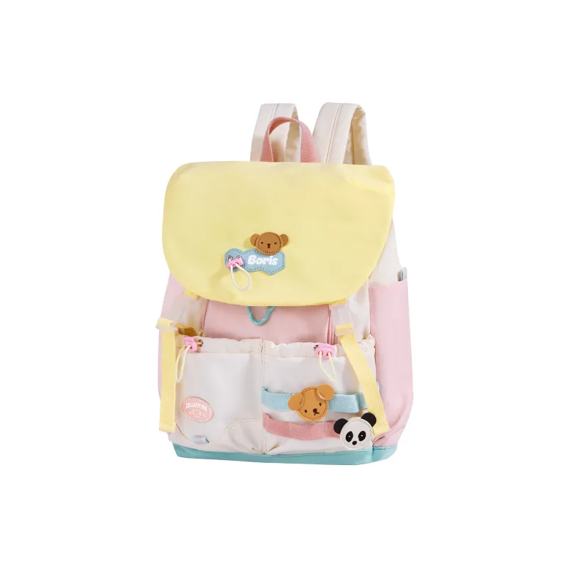Miffy Fabric Backpack Regular Women's Pink, Yellow, Orange-1