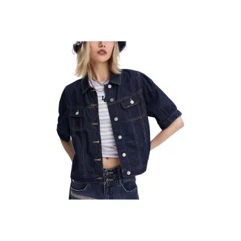 Lee Denim Jacket Women's Dark Blue