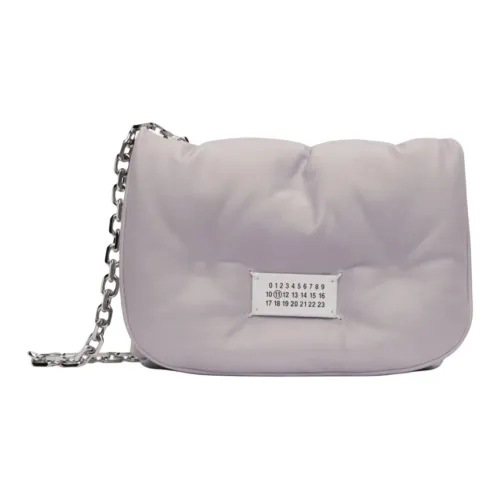 Maison Margiela Glam Slam Leather Shoulder Bag Mini Women's Light Purple