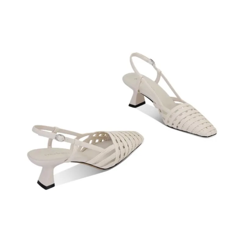 JESSICA SOPHIA Chunky Heel High Heels 5cm Women's-6