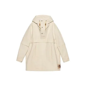 GUCCI Trench Coat Women's White