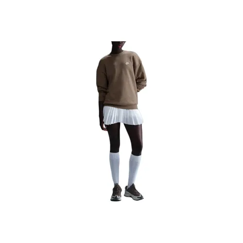 Nike Clothing Sweatshirts Women's Brown