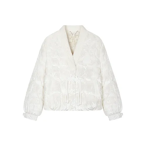 Teenie Weenie Down Jacket Women's Ivory White