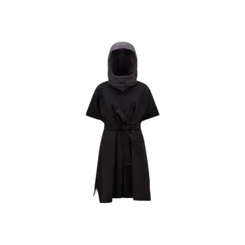 Moncler Belted Hooded Cape