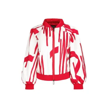EMPORIO ARMANI Puffer Jacket Women's Red