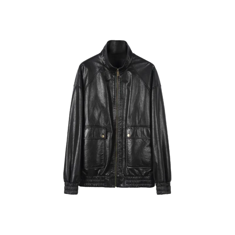 SINBOS Leather Jackets Women's-3