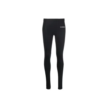 JIL SANDER Woman Nylon Leggings Black