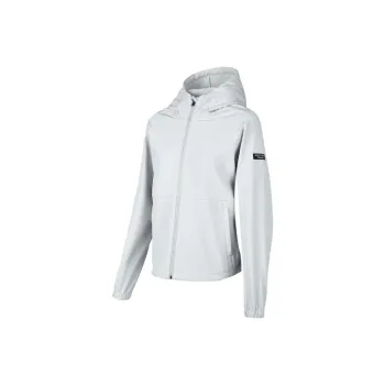 Skechers Outdoor Hiking Thermal, Waterproof, Windproof Windbreaker Jacket Women's Light Gray