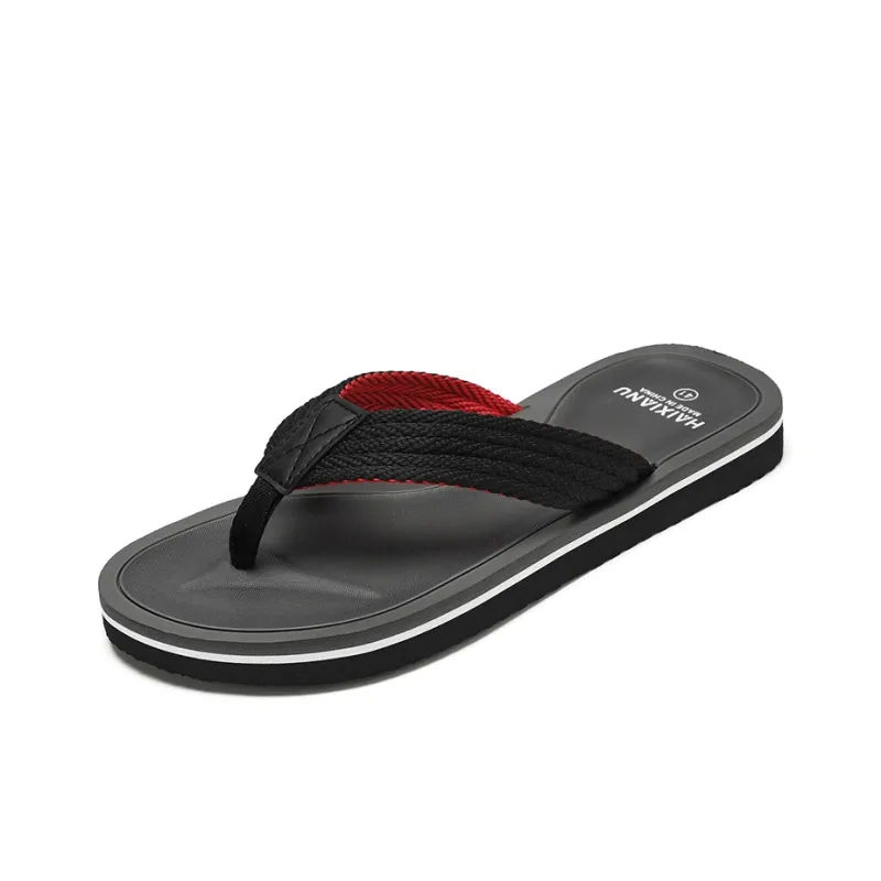 BOLE Abrasion Resistant Slip Resistant Flip Flops Men's-5