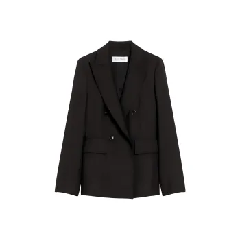 MaxMara Sanna Double Breasted Long Sleeved Jacket