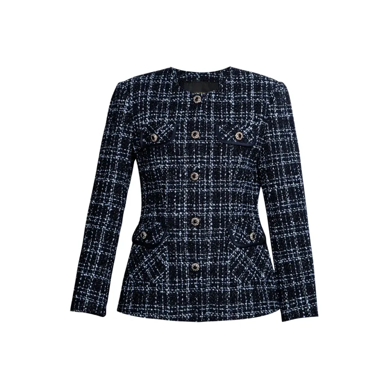 ROEYSHOUSE Business Suit Women's Dark Blue-0