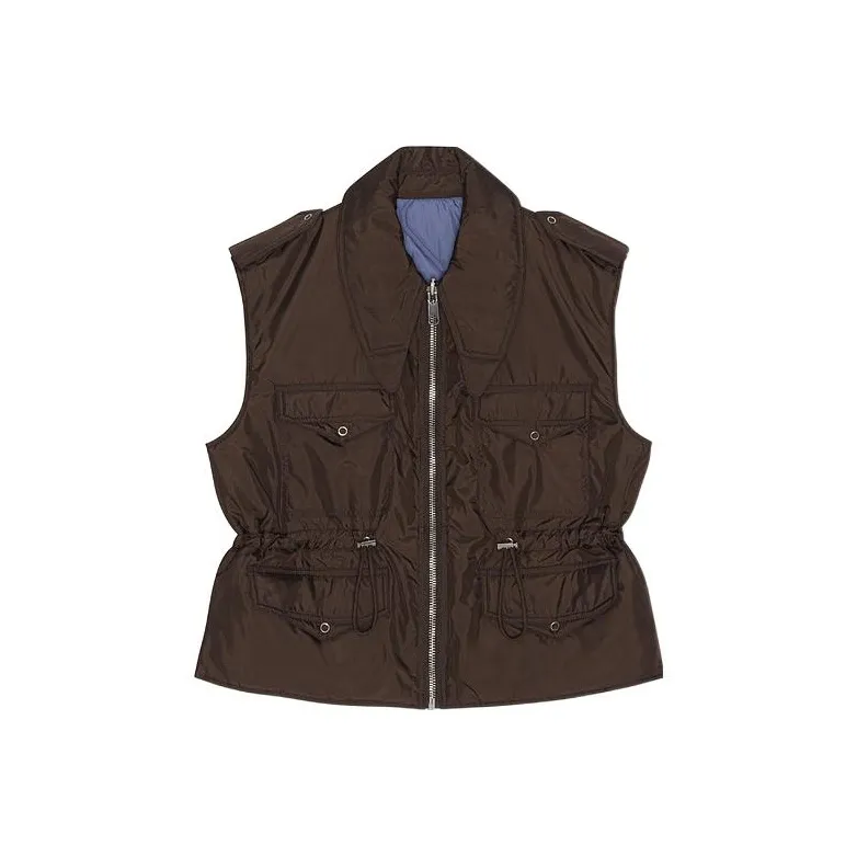 GANNI Vests Women's Umber-0