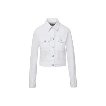VERONICA BEARD SS24 Denim Jacket Women's White