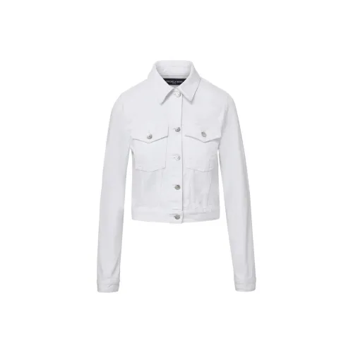 VERONICA BEARD SS24 Denim Jacket Women's White