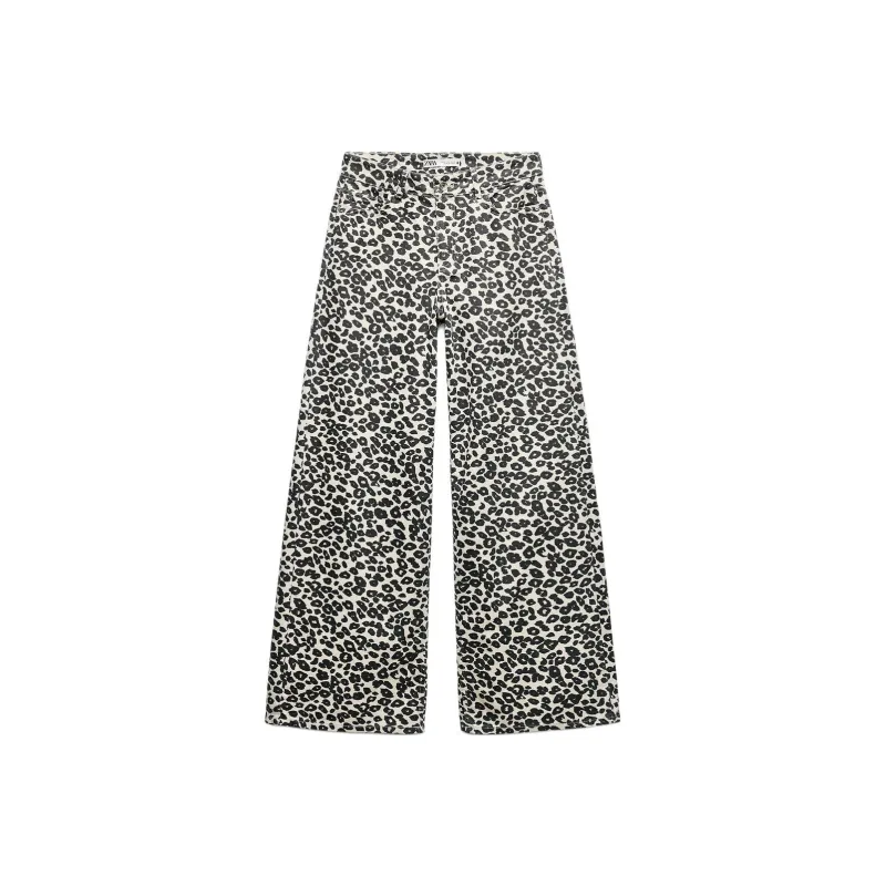 ZARA Casual Pants Women's Print-0
