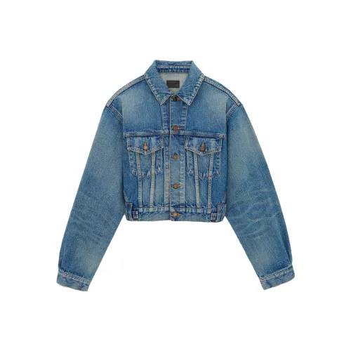 SAINT LAURENT 80s Denim Jacket 'Japan Vinttage Blue'