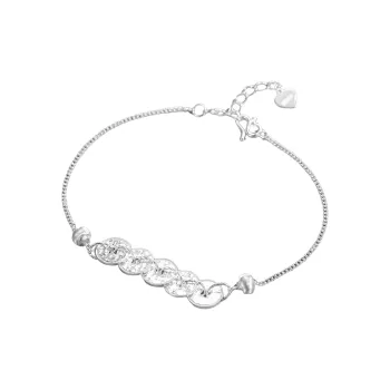 Nine Music 999 Fine Silver Bracelets Unisex