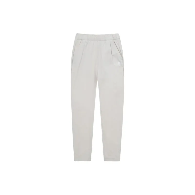 THE NORTH FACE Knitted Sweatpants Women's Gray White-0
