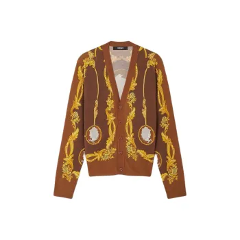 VERSACE Medusa Knitwear Men's Print