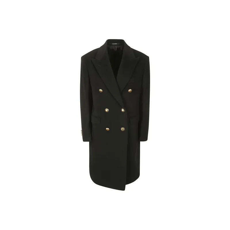 Tagliatore Coats Women's Black-0