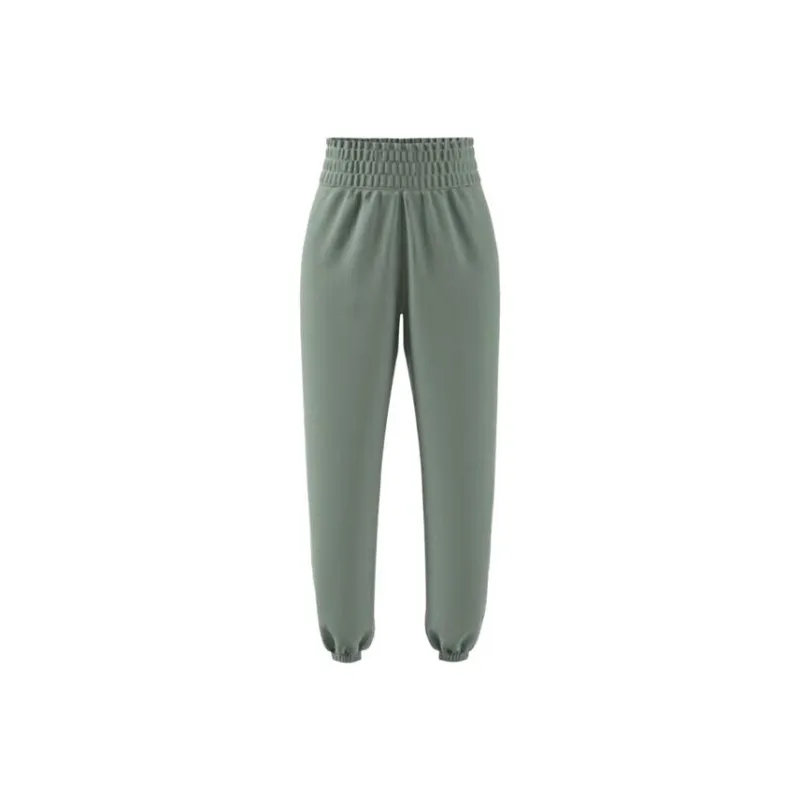 Adidas Knitted Sweatpants Women's Dusty Green-0