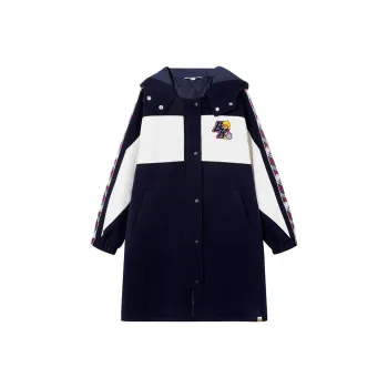 B.Duck Coats Women's Navy Blue